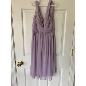 David’s Bridal Lavender Dress